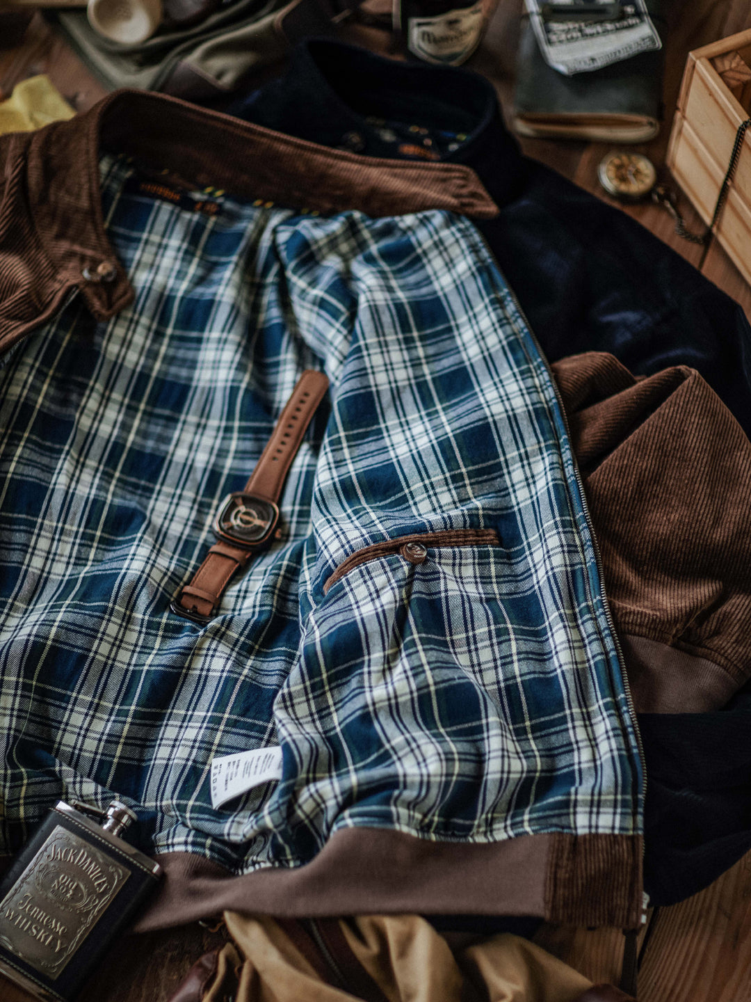 G9 HARRINGTON CORDUROY JACKET