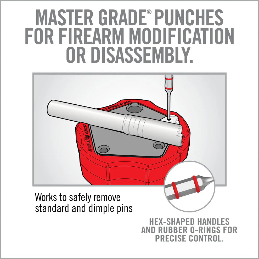 Accu-Punch 11-Piece Standard Pin Punch Set