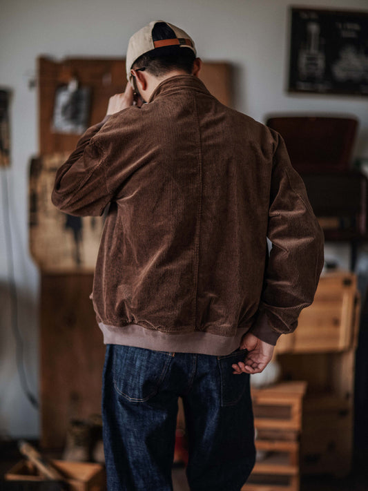 G9 HARRINGTON CORDUROY JACKET