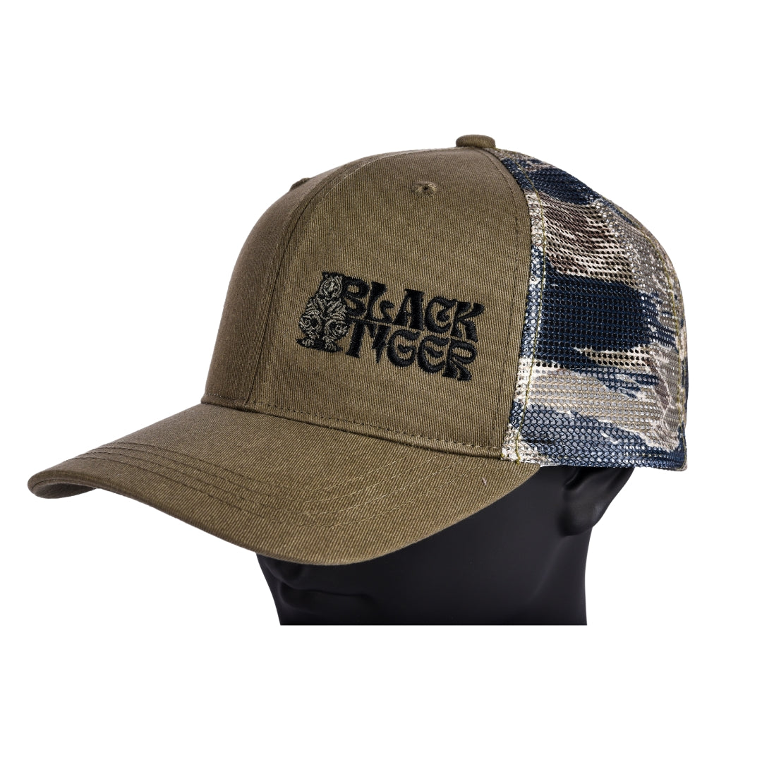 Black Tiger Tiger Stripe Hat