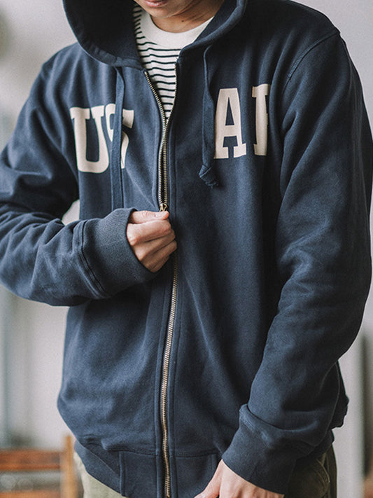 14.5 OZ TERRY FULL-ZIP HOODIE