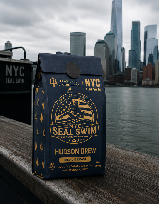 NYC SEAL SWIM HUDSON BREW