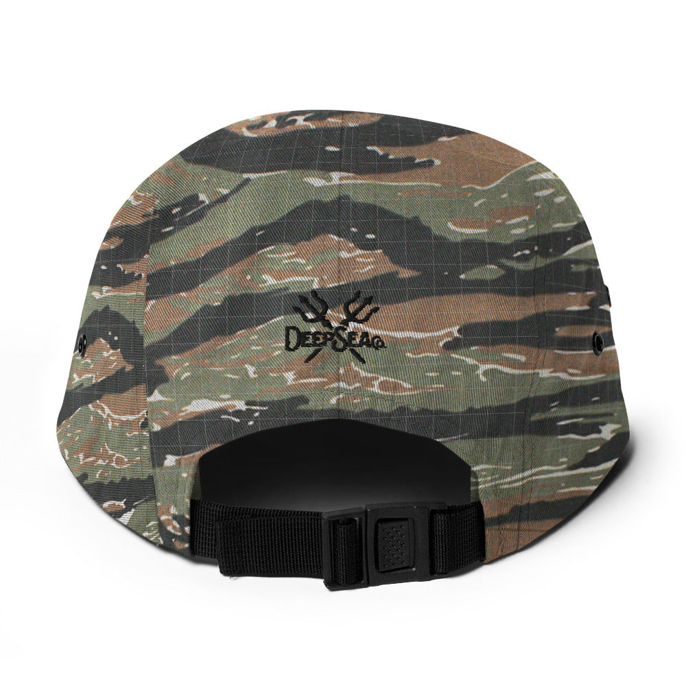 DeepSea Co. Tiger Stripe Five Panel Cap