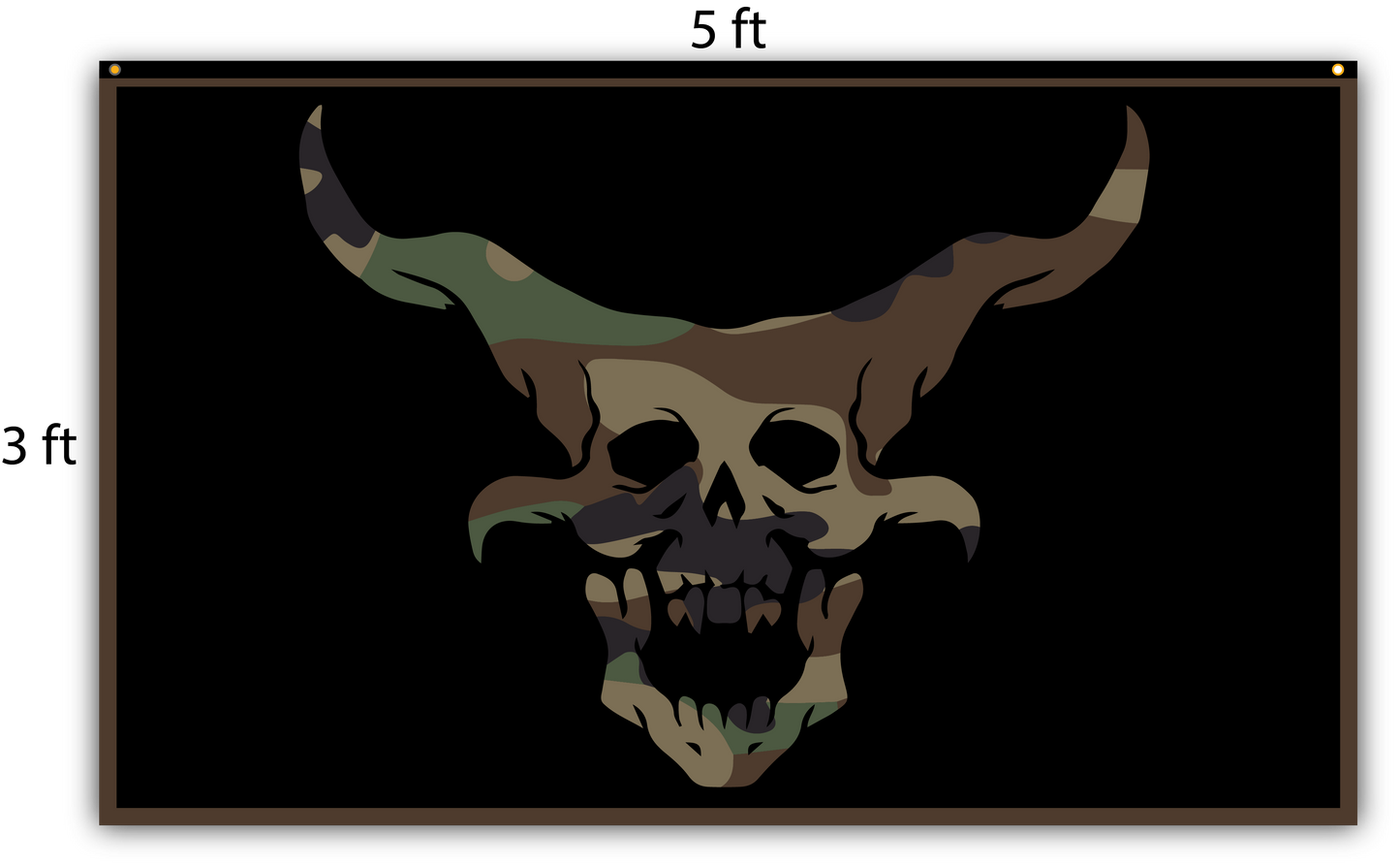 OG Demon Head Flag