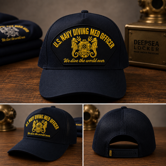 NAVY DEEP SEA™ Diving Medical Officer Athletic Cap