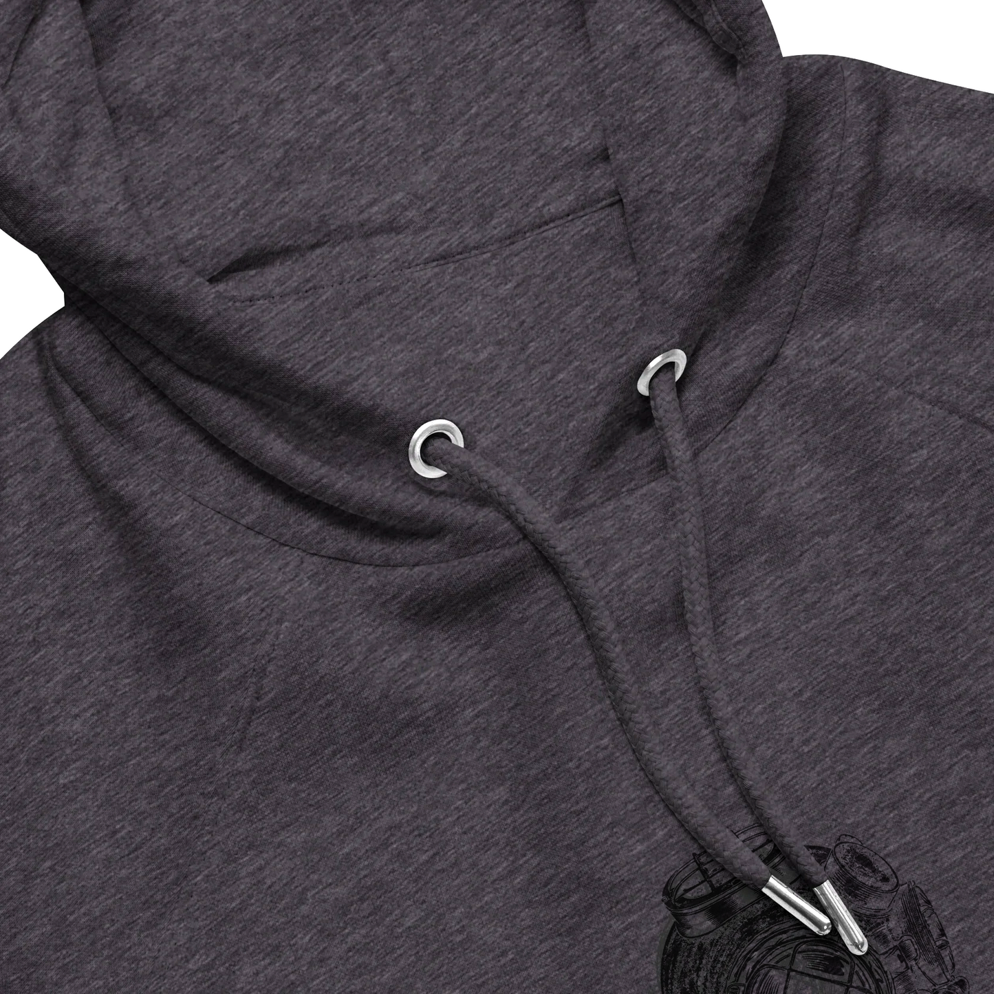 DEEPSEA Locker / Made Under Pressure / Eco Raglan hoodie