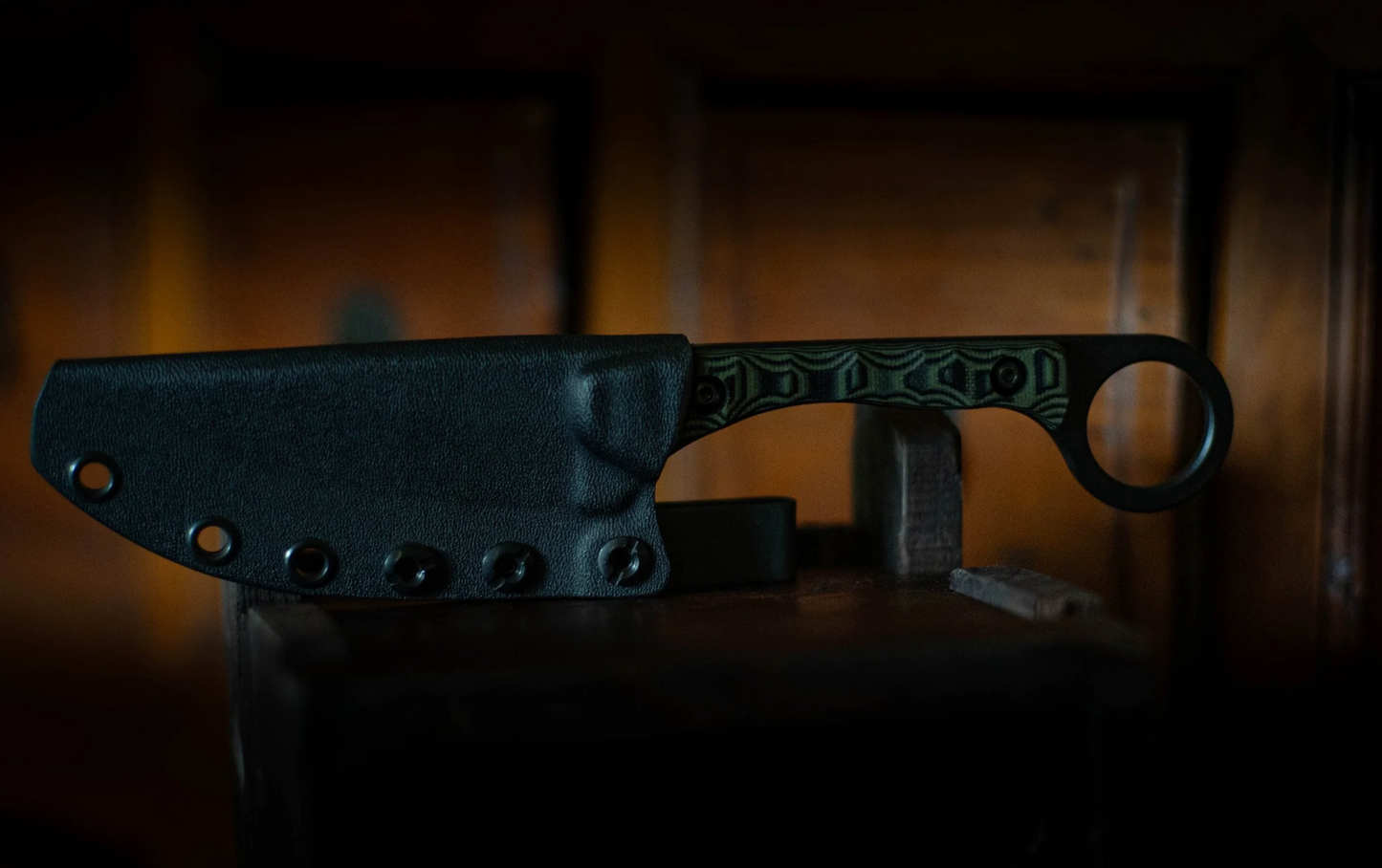 Typhoon EDC - MK 87 with green handle