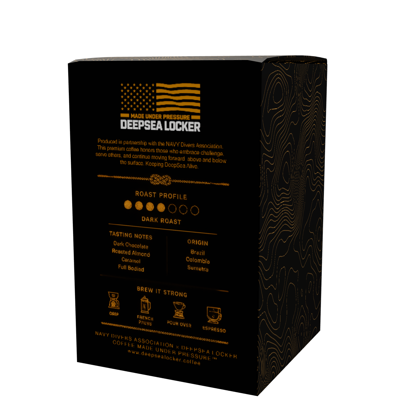 NAVY DEEPSEA Diver Dark Roast Pods