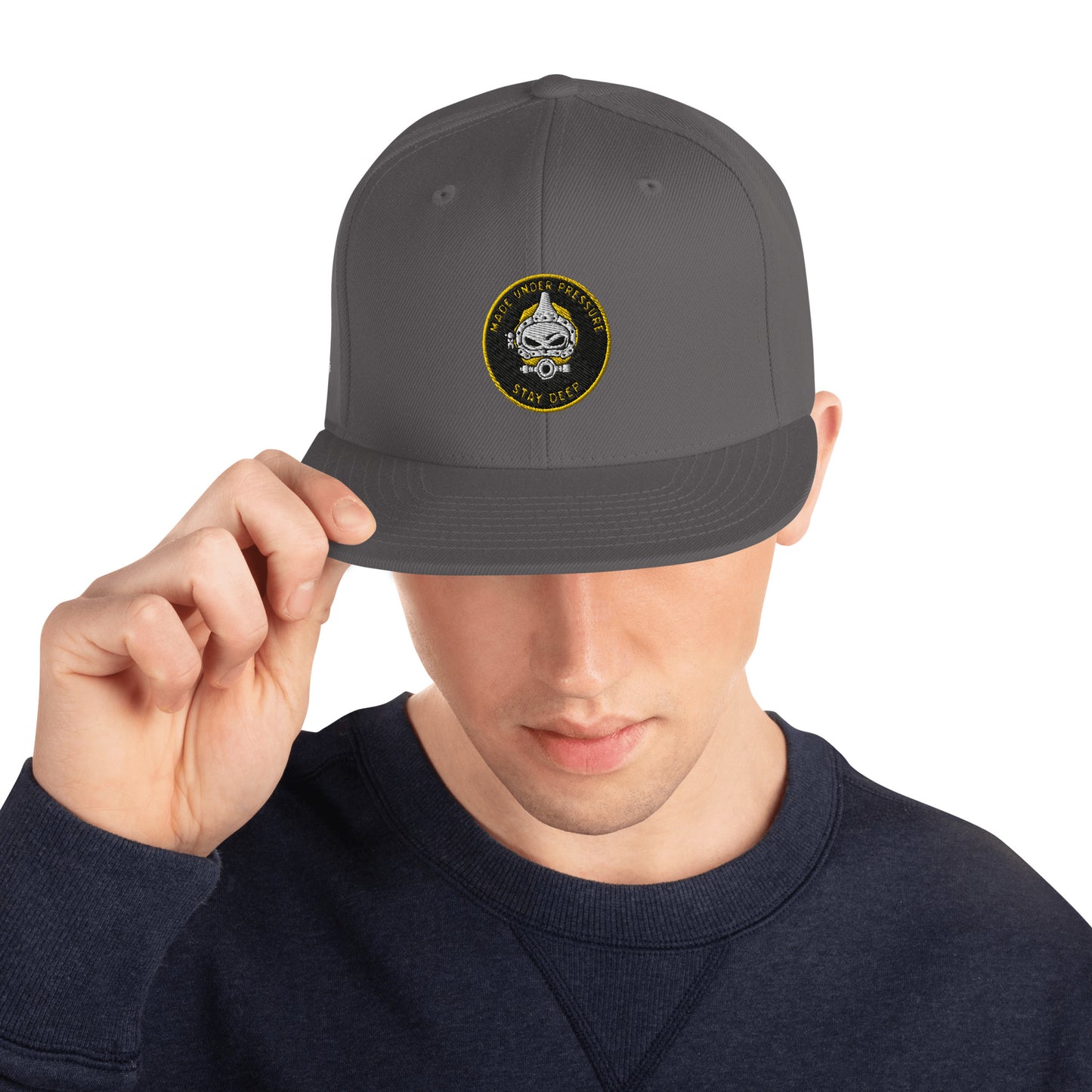 Stay Deep / Made Under Pressure Snapback Hat