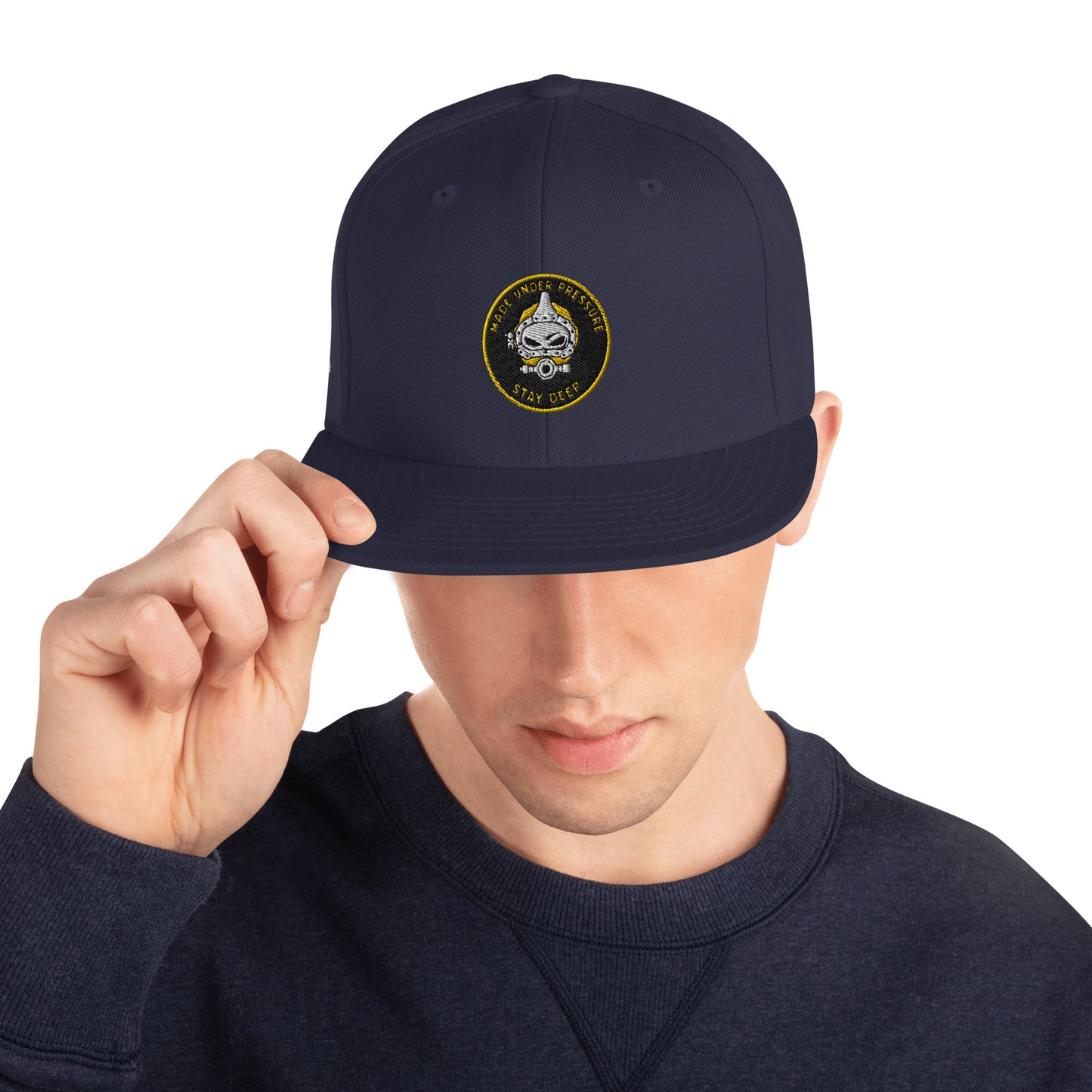 Stay Deep / Made Under Pressure Snapback Hat