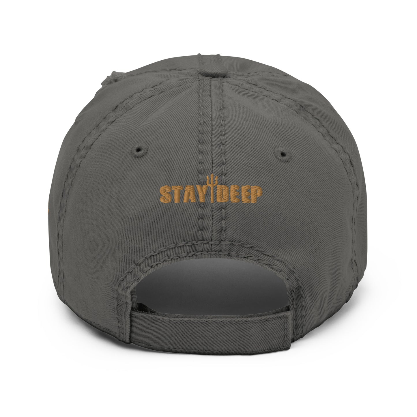 DIVER / STAY DEEP Distressed Dad Hat