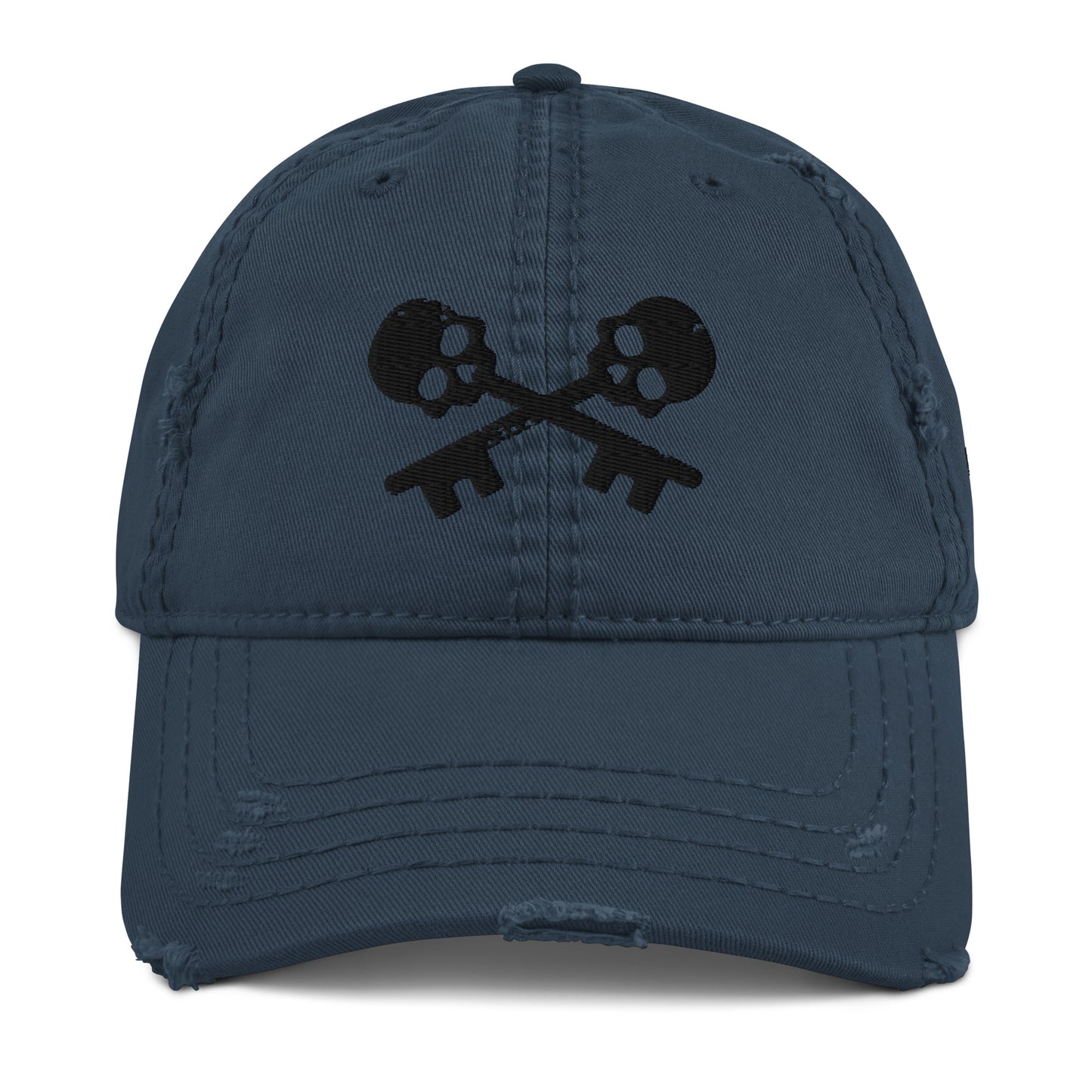 Skeleton Keys Distressed Dad Hat