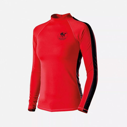 Rashguard Top Women's Red