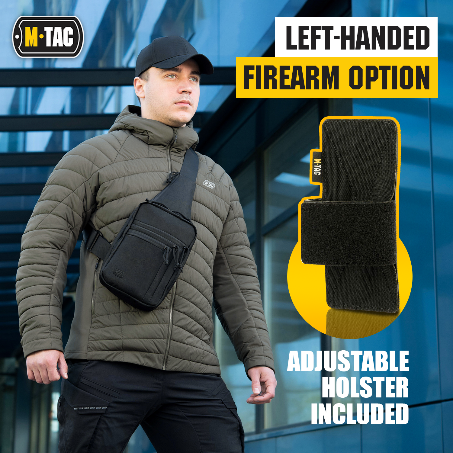 best sling travel backpack for left handed M-Tac Tactical Bag Shoulder Chest Pack with Sling Jean Blue