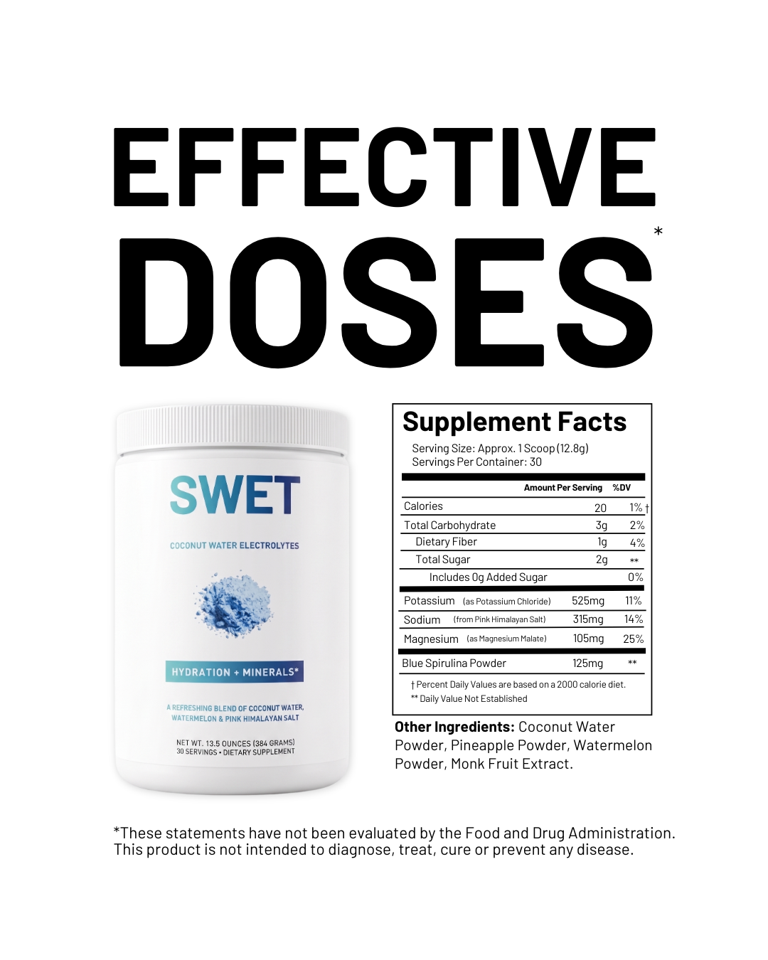 Swet Coconut Water Electrolytes | Coconut Watermelon
