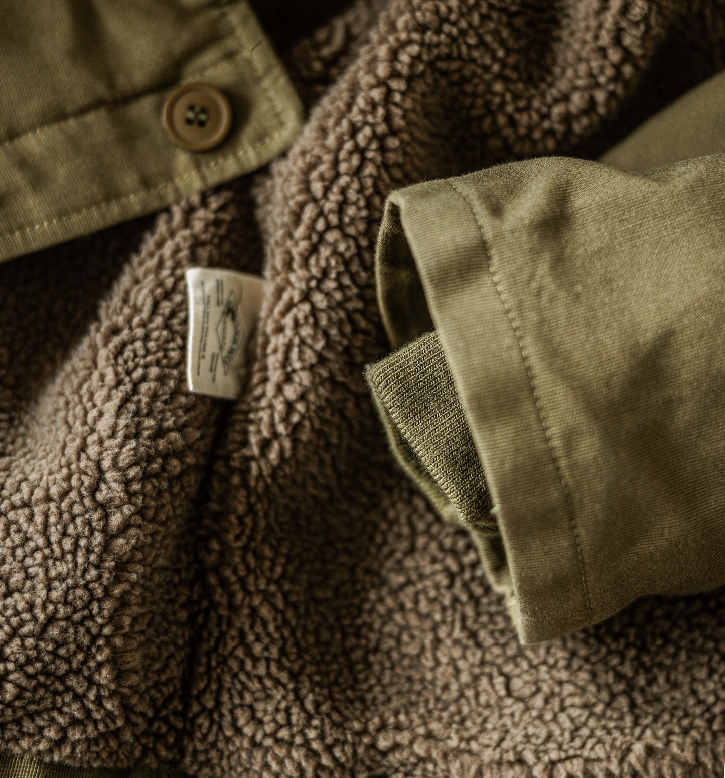 Sherpa Lined Deck Jacket