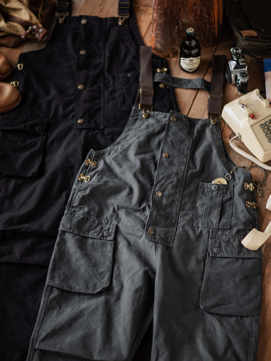 Pockets Dungaree Bibs Overall