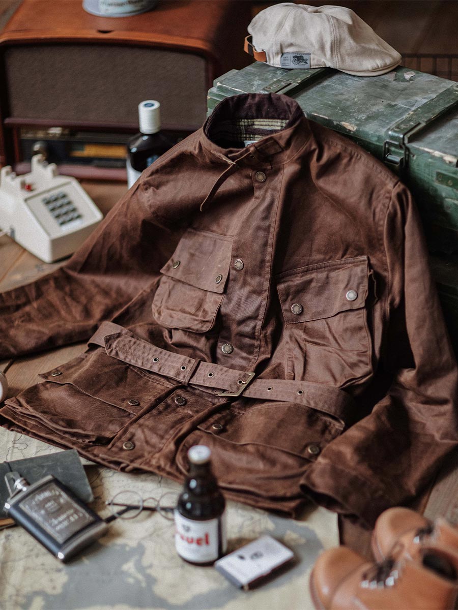 Waxed Canvas Tunics Jacket