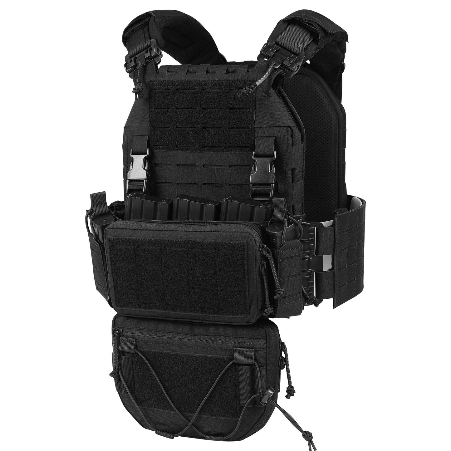 [NEW] VOTAGOO 037 Adjustable Tactical Vest with Admin Drop Pouch