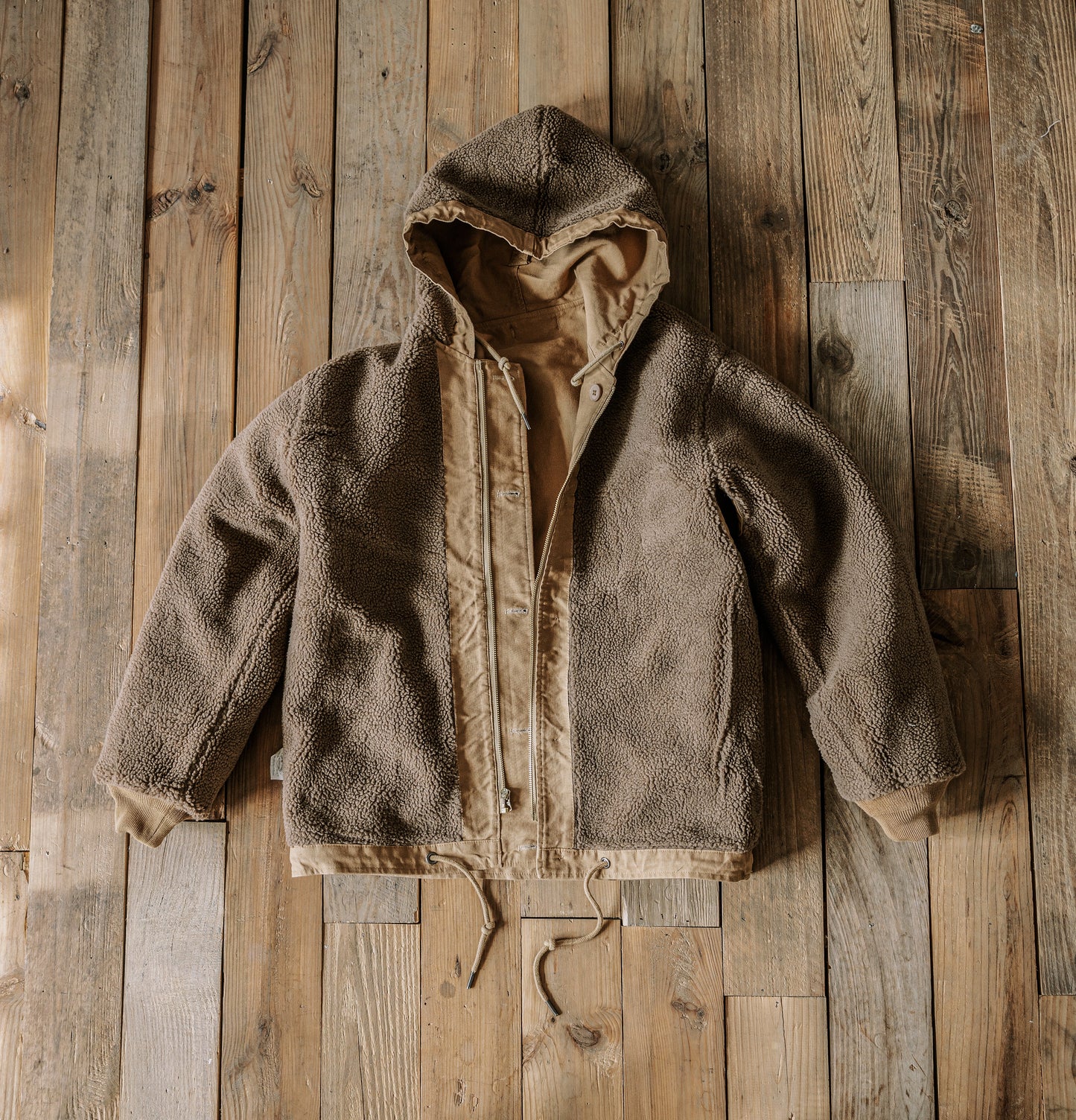 Sherpa Lined Deck Jacket