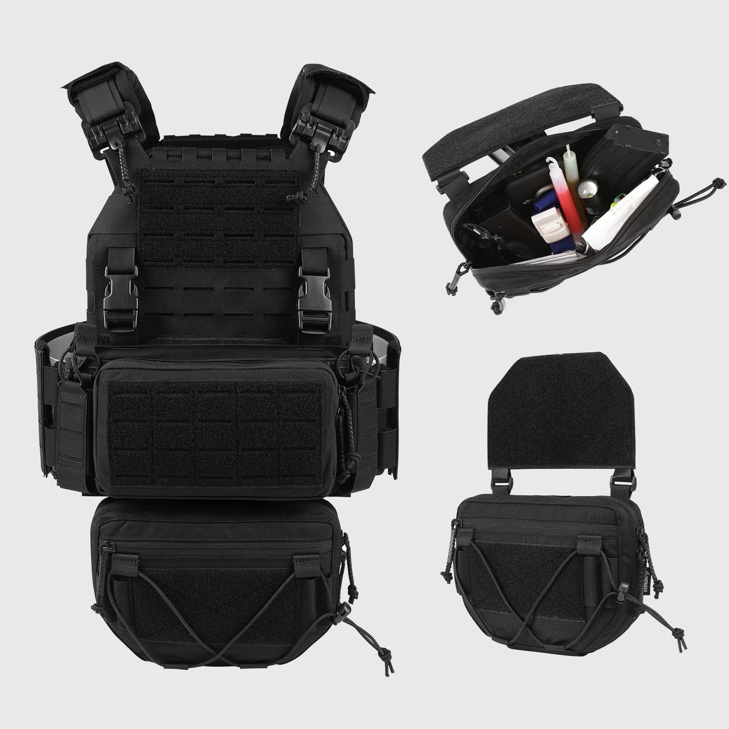 [NEW] VOTAGOO 037 Adjustable Tactical Vest with Admin Drop Pouch