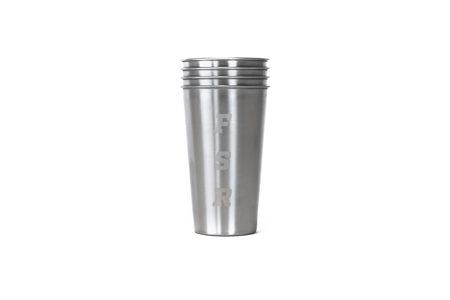 Stainless Steel 16oz Cups (4) - Clearance