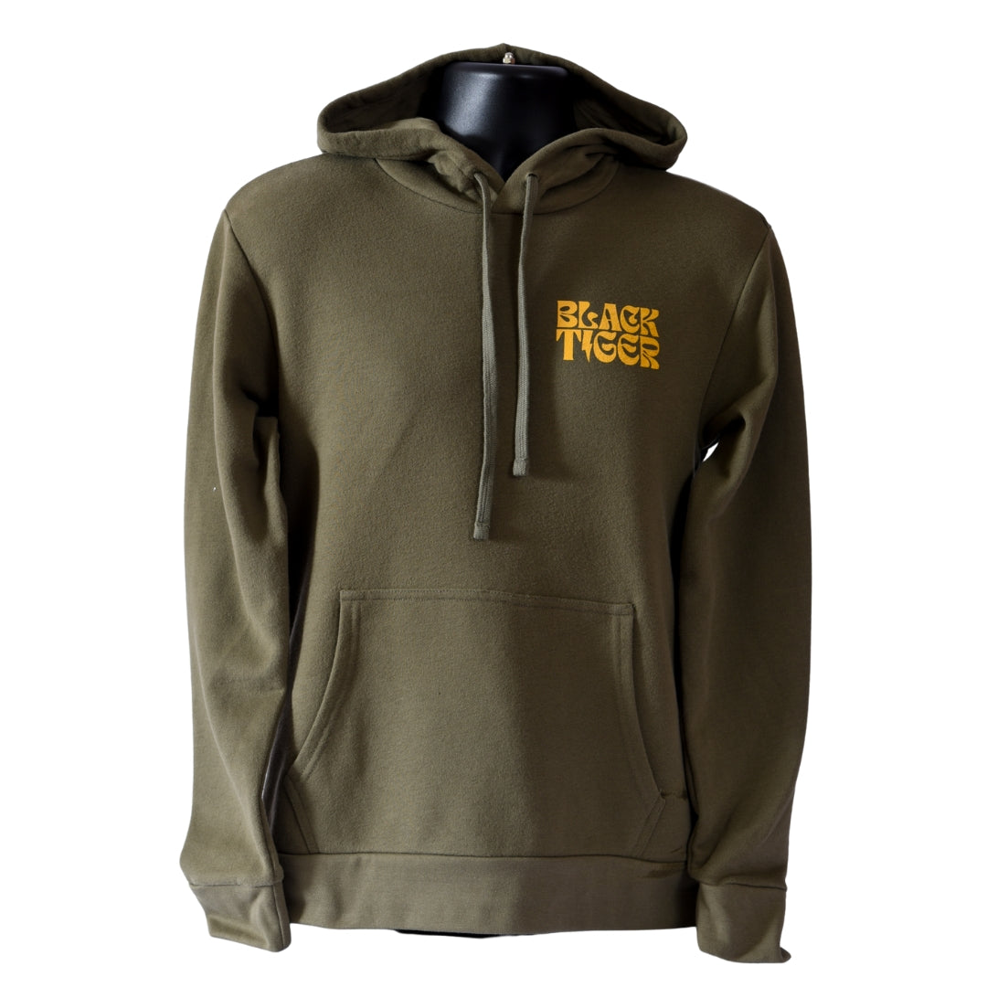 Attack Tiger Logo Hoodie OG Green