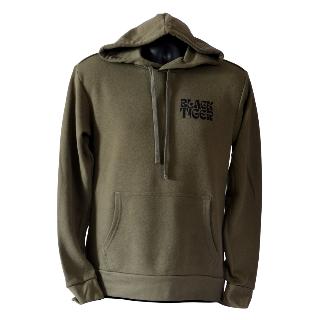 Attack Tiger Logo Hoodie OG Green