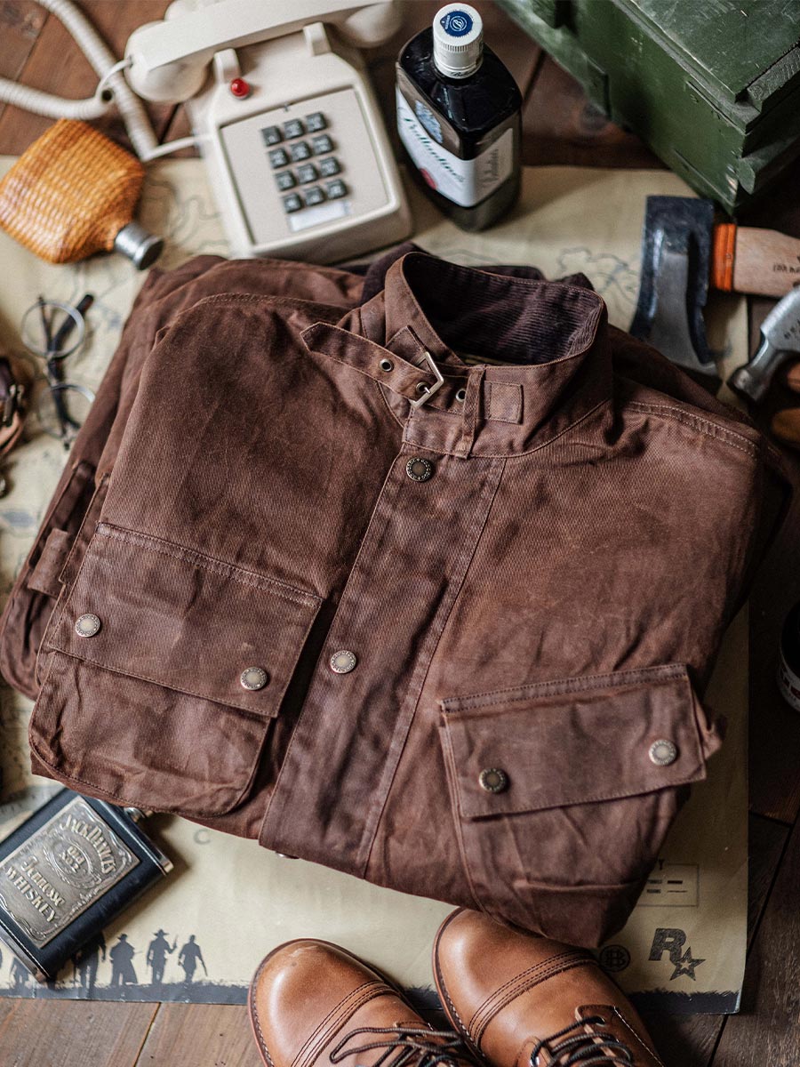 Waxed Canvas Tunics Jacket