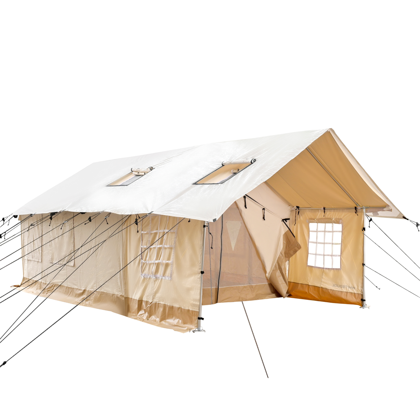 14'x16' Alpha Pro Wall Tent , Extended Flysheet & Porch (Fire Water Repellent)