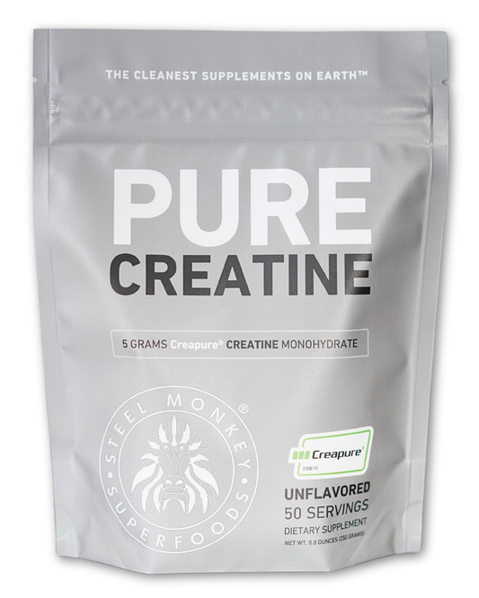 Pure Creatine Monohydrate Made With 100% Creapure®