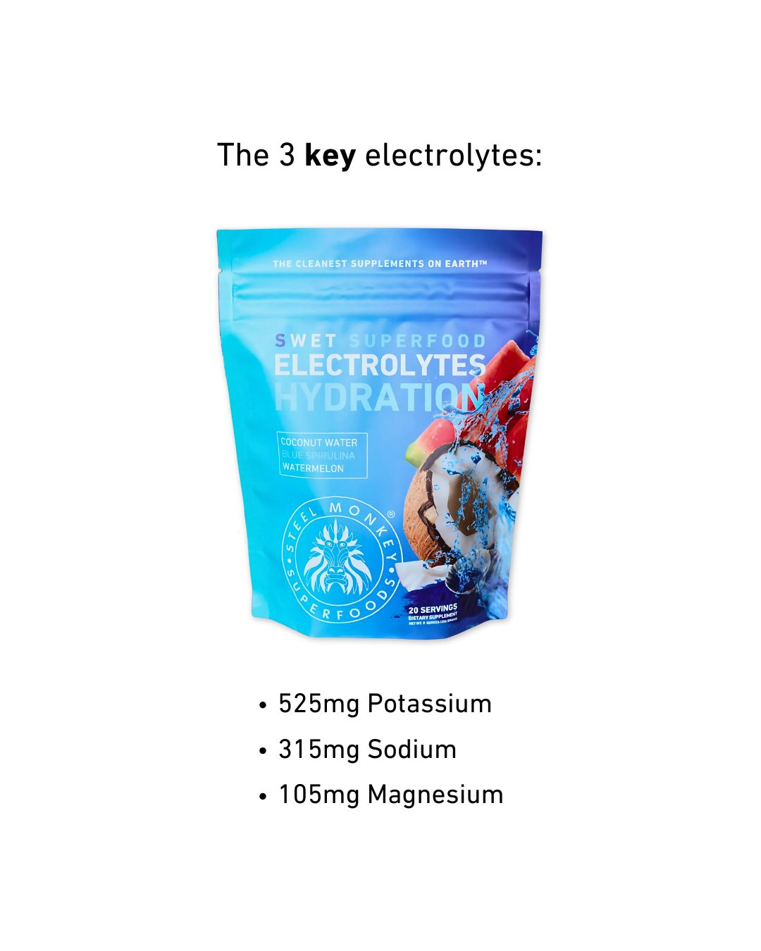 Swet Electrolytes Superfood Coconut Hydration