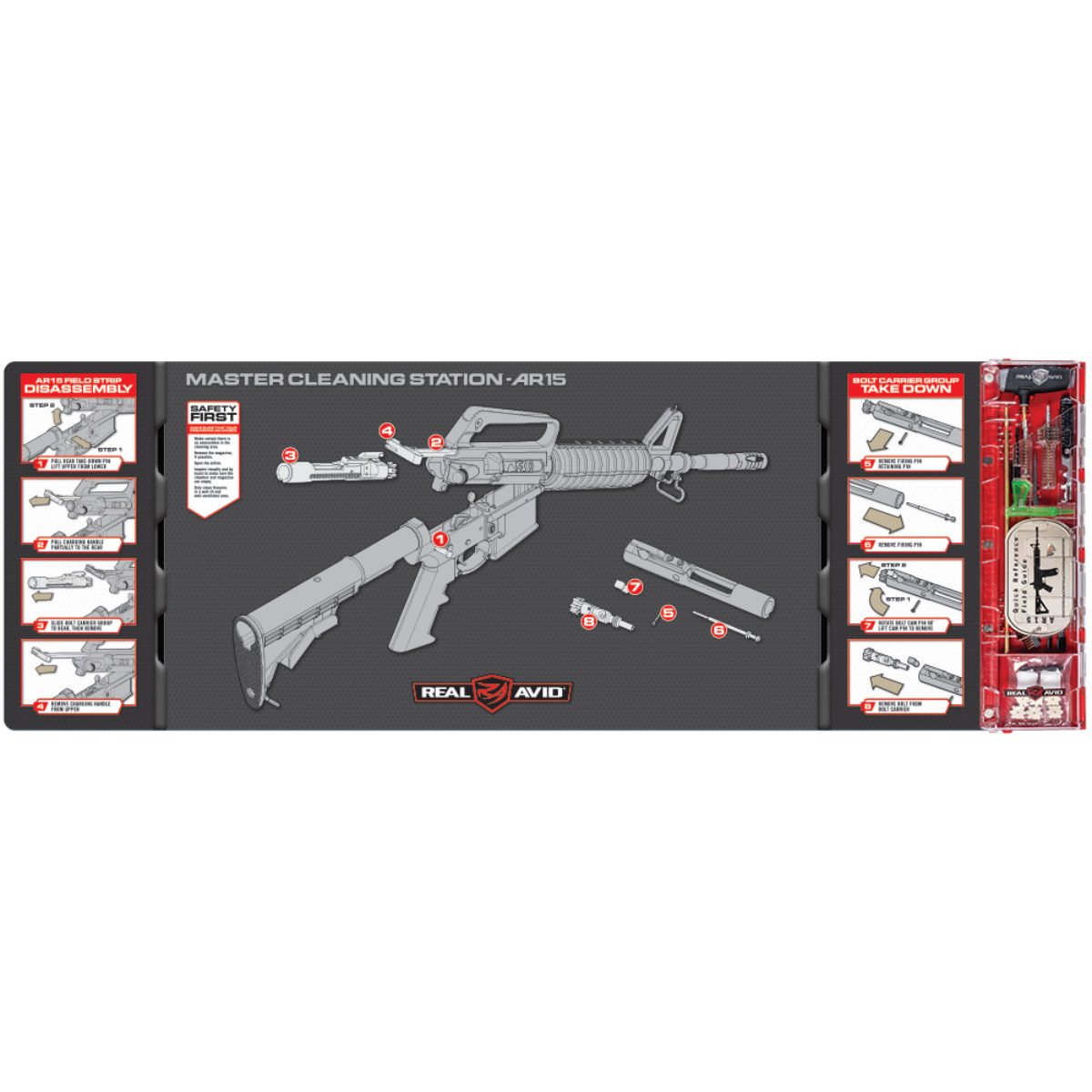 Master Cleaning Station™ – AR15 (Cleaning Kit)