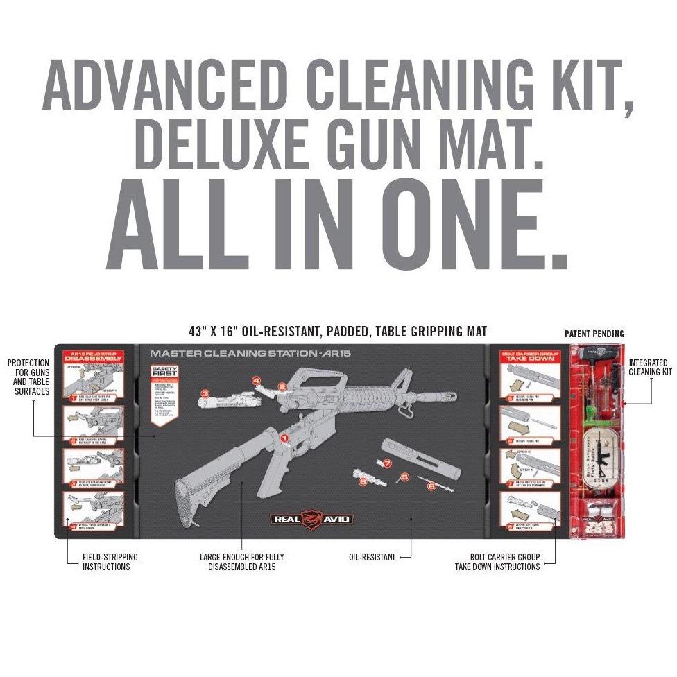 Master Cleaning Station™ – AR15 (Cleaning Kit)