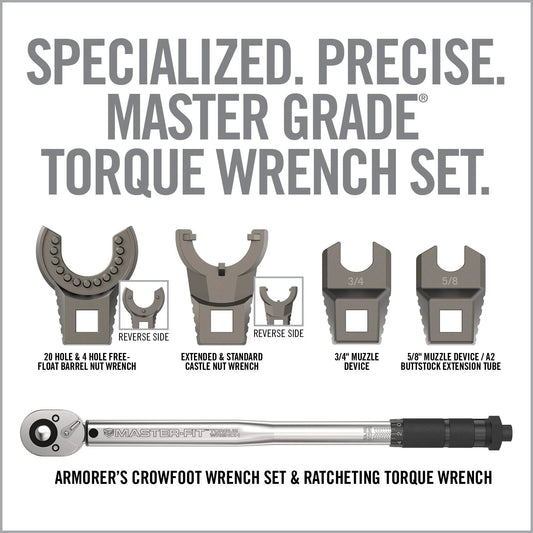 Master-Fit A2/AR15 Crowfoot Wrench Set