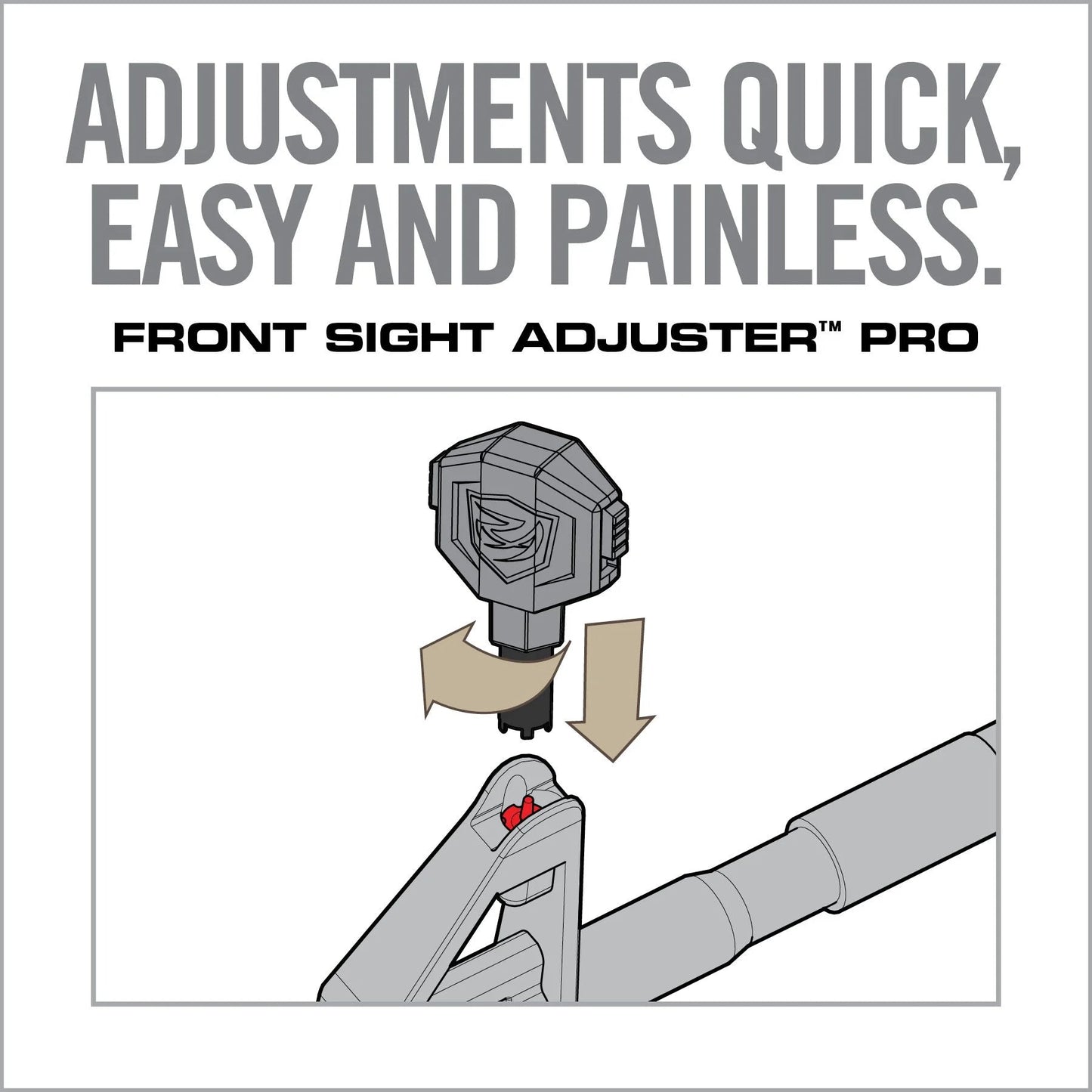Front Sight Adjuster Pro