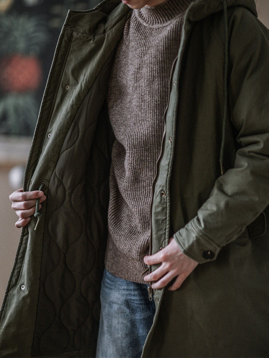 7oz Quilted Lining M-51 Type Field Coat