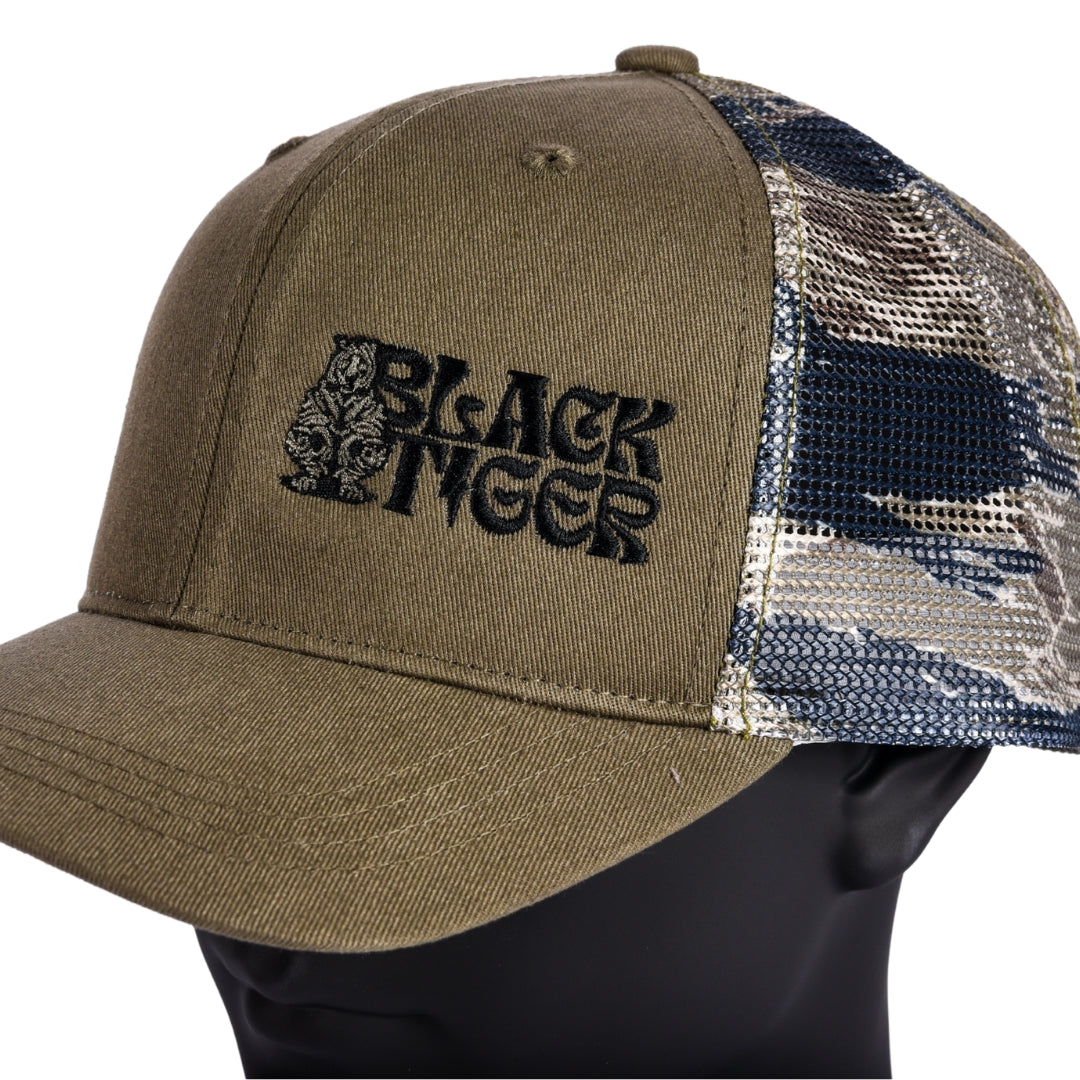 Black Tiger Tiger Stripe Hat