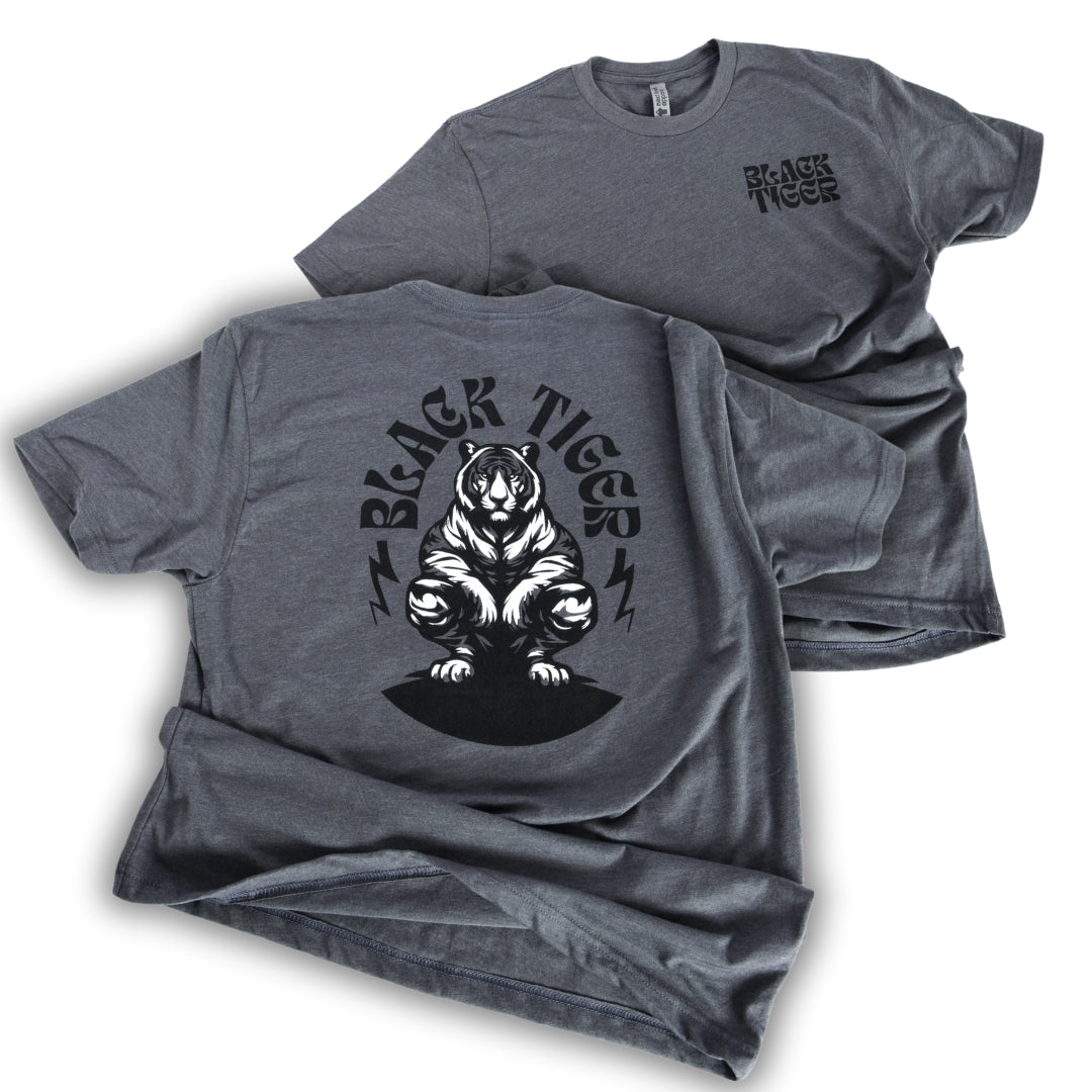 Black Tiger Logo Tee Shirt