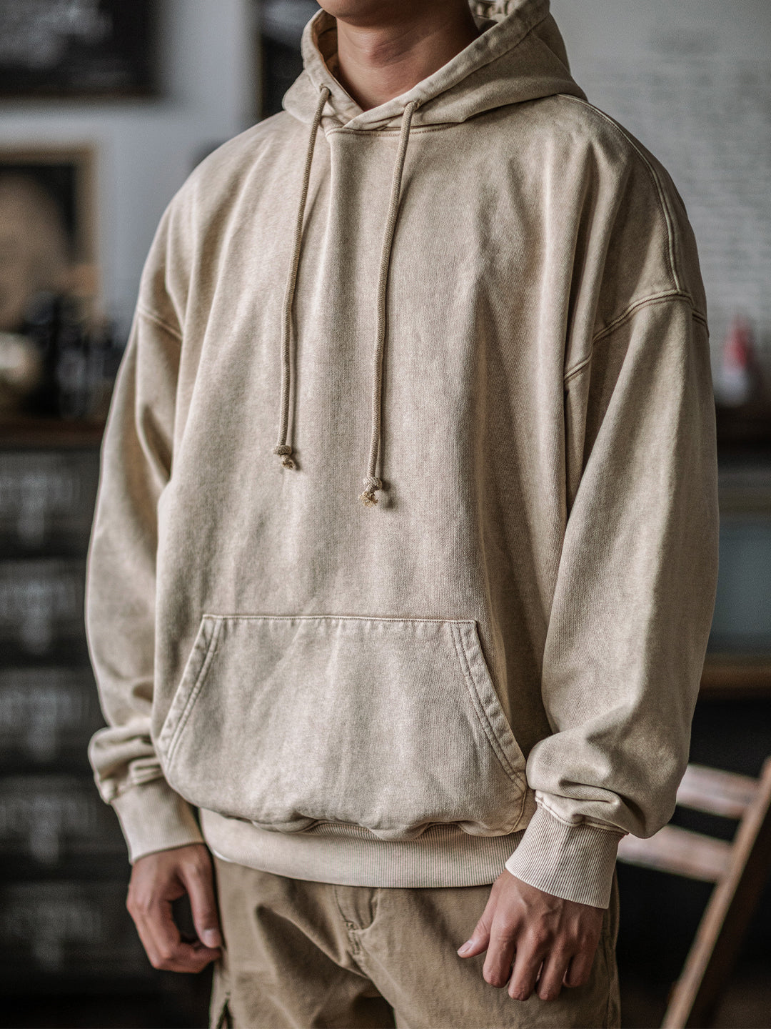 Retro Hooded Sweatshirt