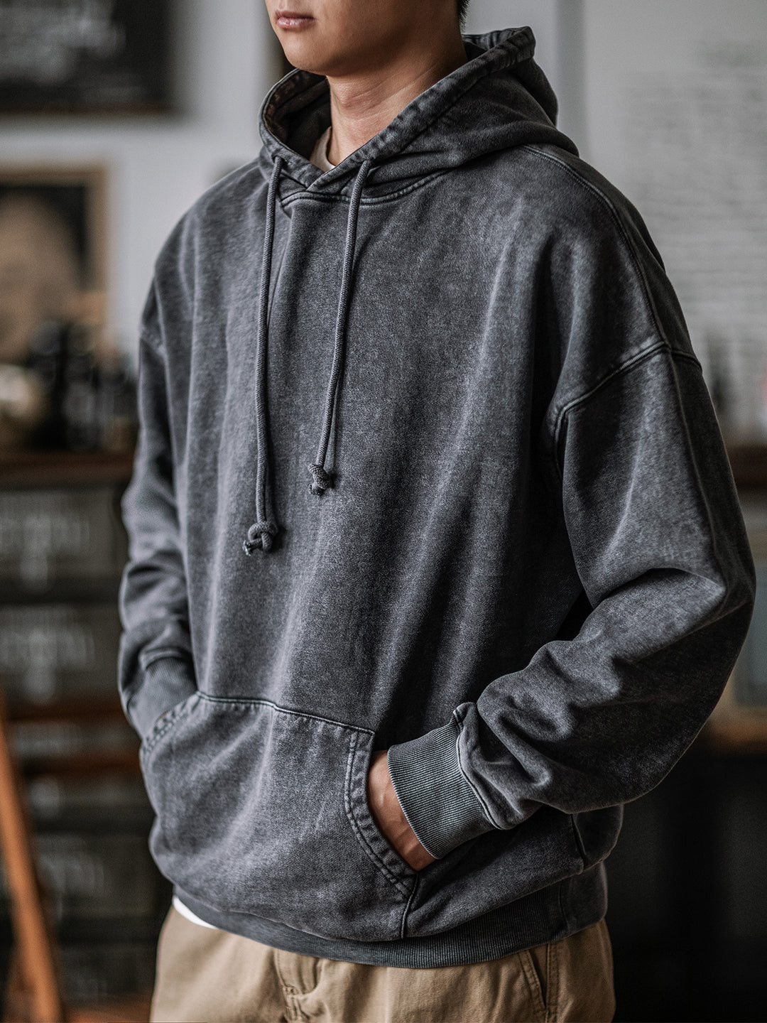 Retro Hooded Sweatshirt