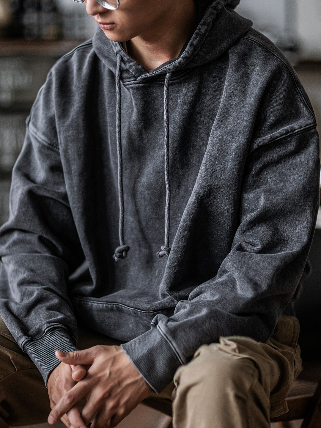 Retro Hooded Sweatshirt