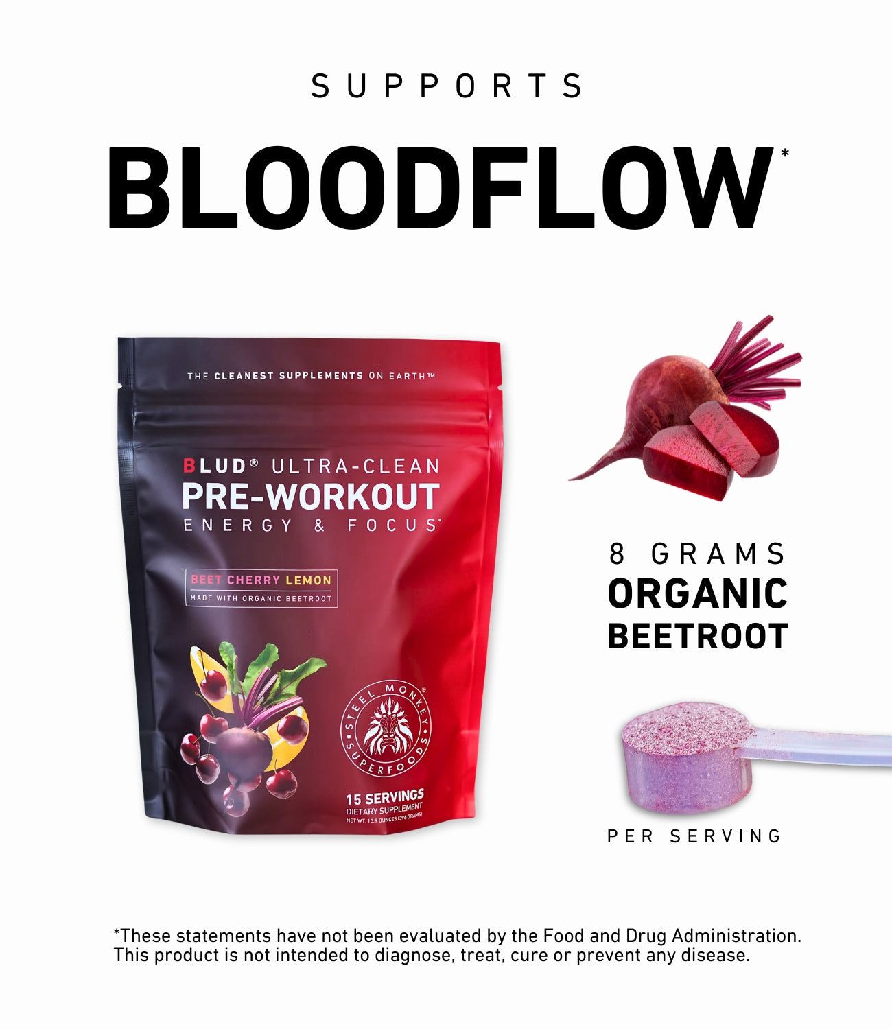 Blud® Superfood Pre-Workout