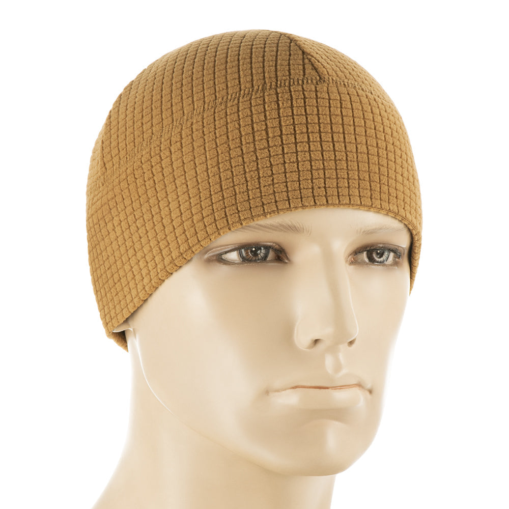 M-Tac Grid Fleece Beanie  Breathable Hat Lightweight Scull Cap