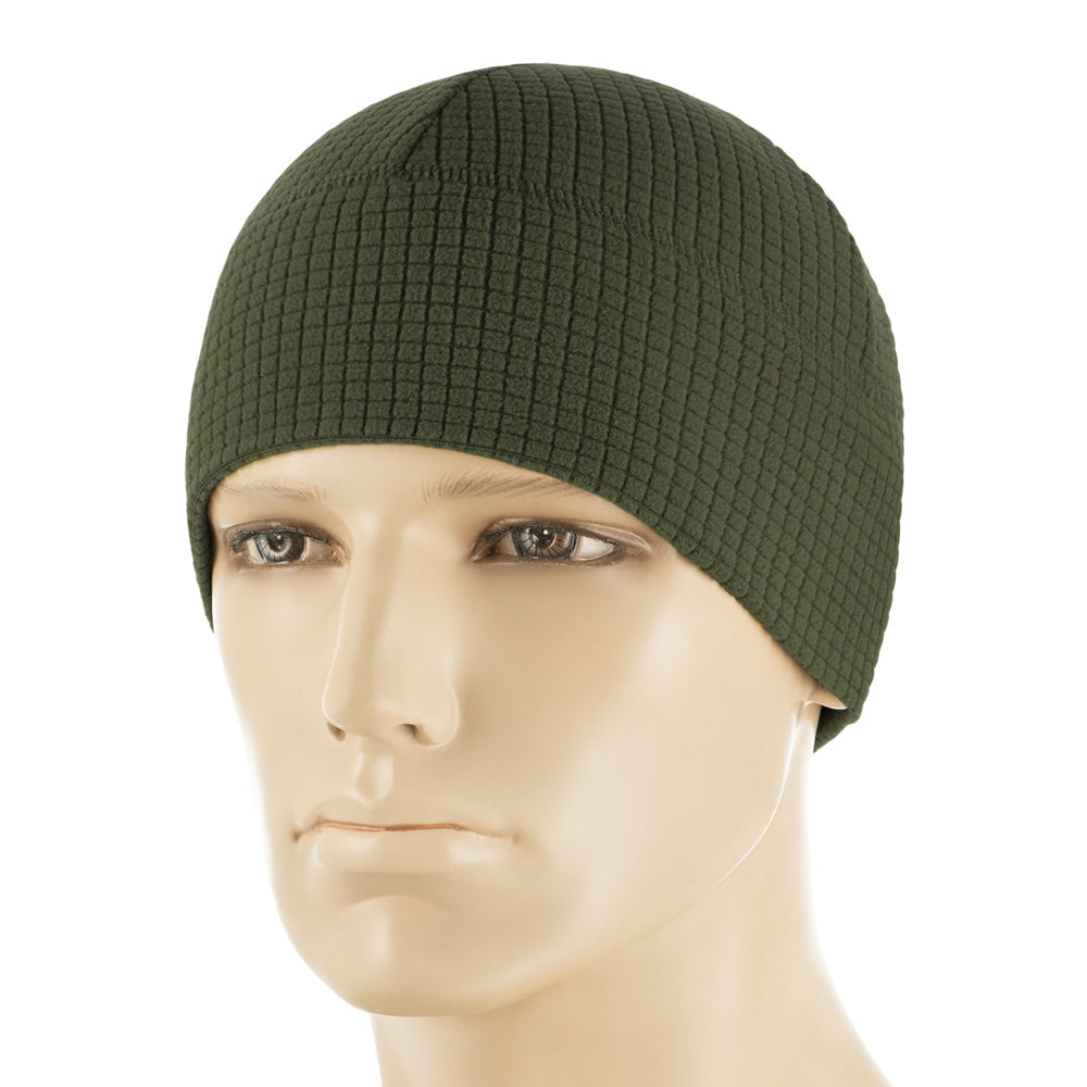 M-Tac Grid Fleece Beanie  Breathable Hat Lightweight Scull Cap