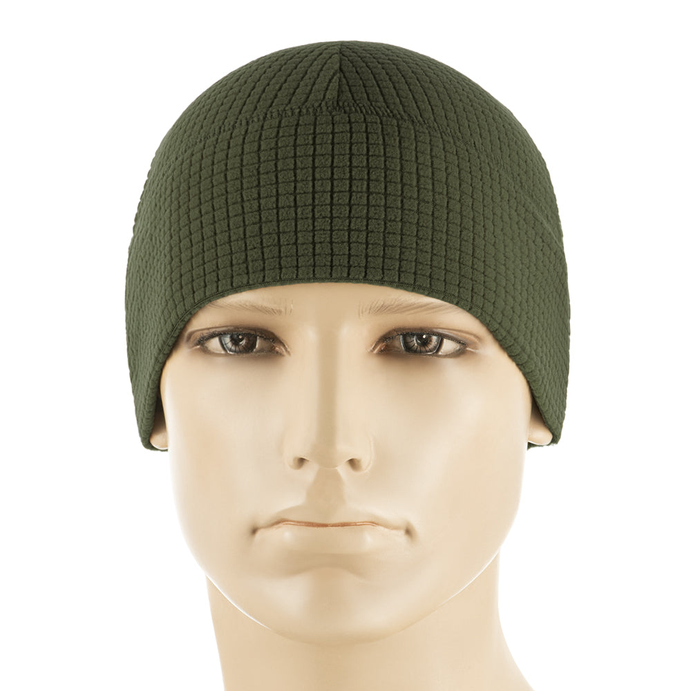 M-Tac Grid Fleece Beanie  Breathable Hat Lightweight Scull Cap