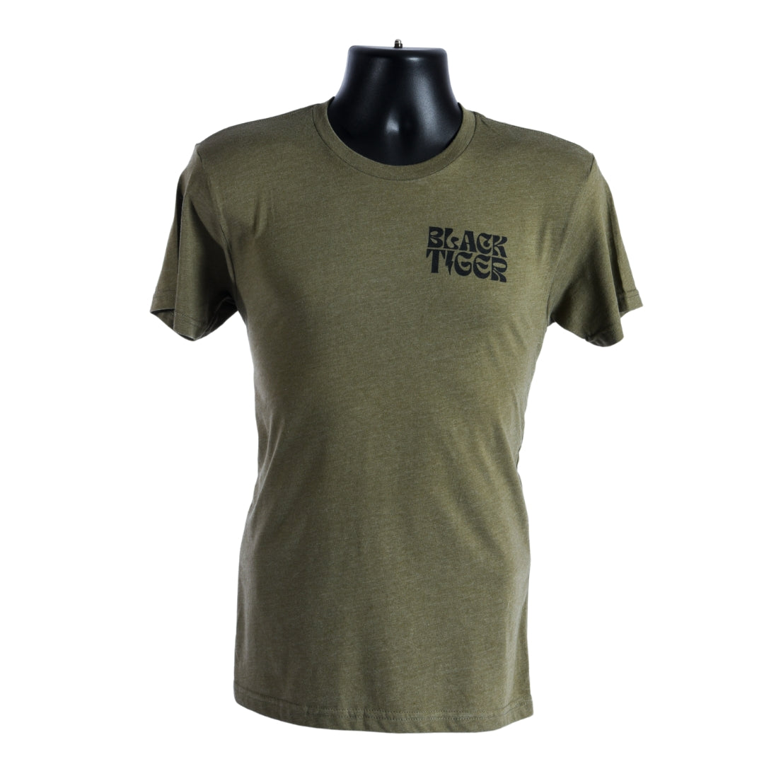 Black Tiger Logo Tee Shirt