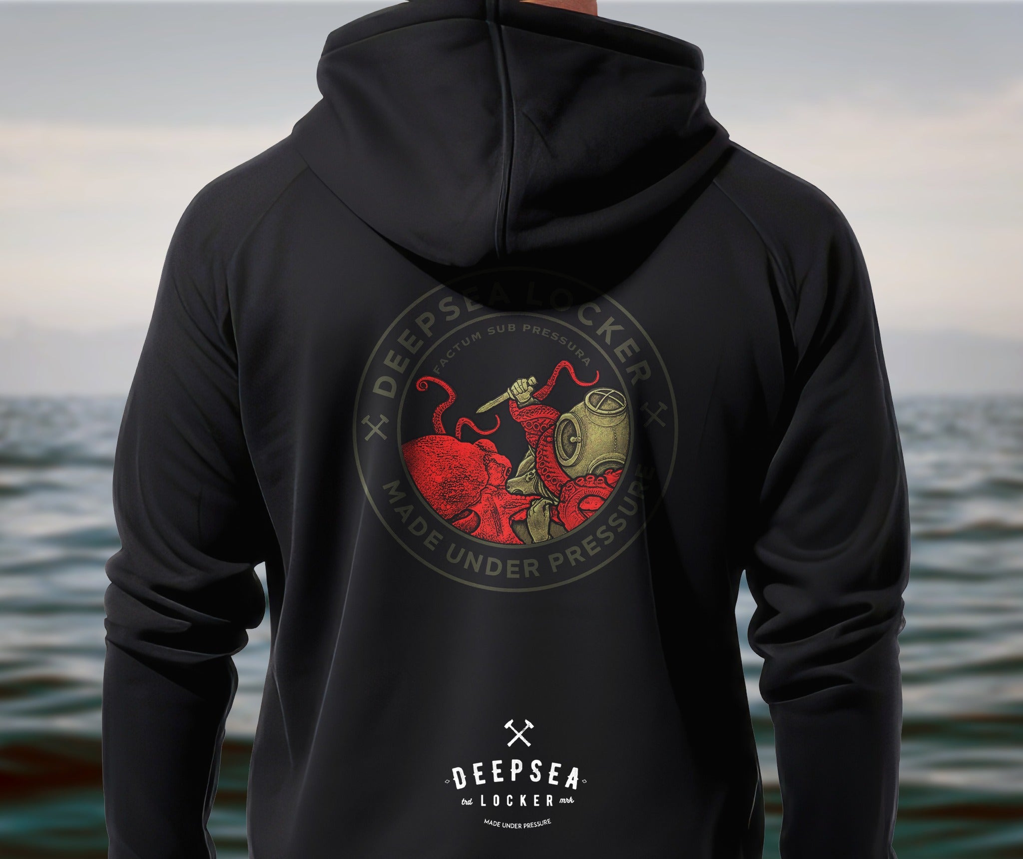 DEEPSEA Diver Zip hoodie – DeepSea Locker