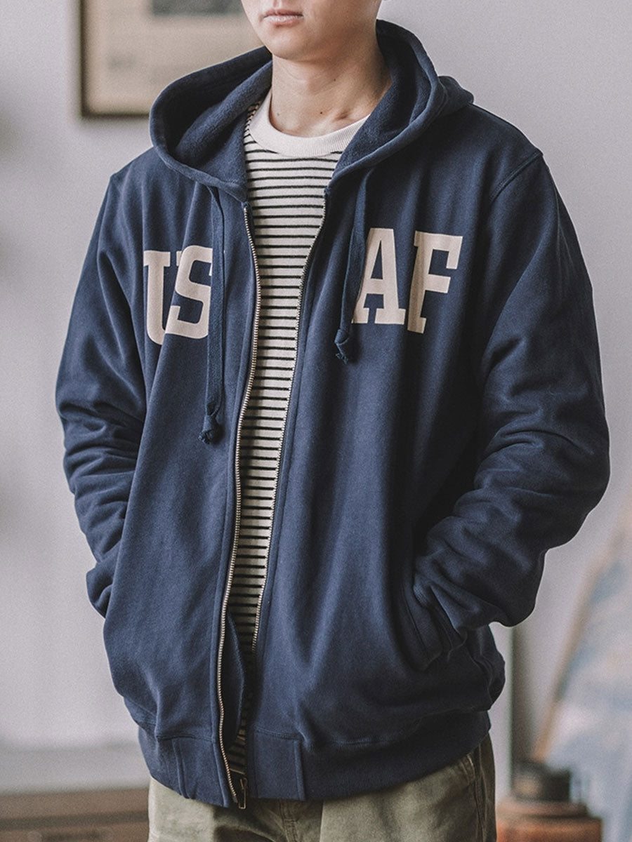 17.5 OZ TERRY FULL-ZIP HOODIE