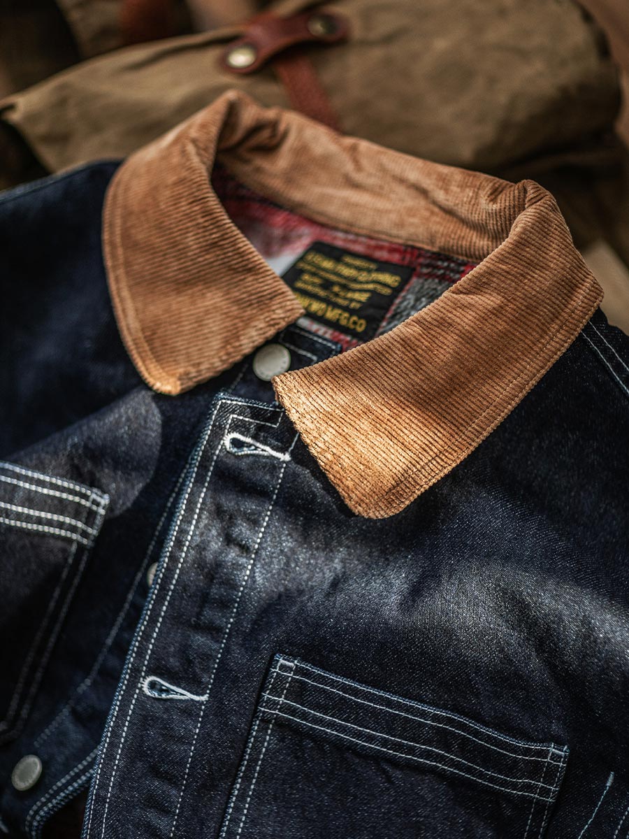 DENIM CHORE COAT